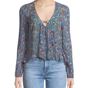 IRO Gosh Wrap Blouse